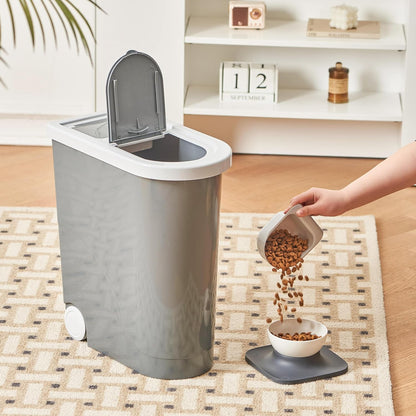 Dehumidifier Compartment | Ideal for Dog Food, Cat Food, and Animal Food