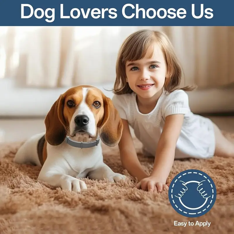 Dog Flea & Tick Collar – Vet-Recommended, 12-Month Protection