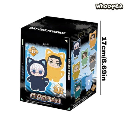 Jujutsu Kaisen Cat Ear Plushie Series Plush Dolls, Blind Box