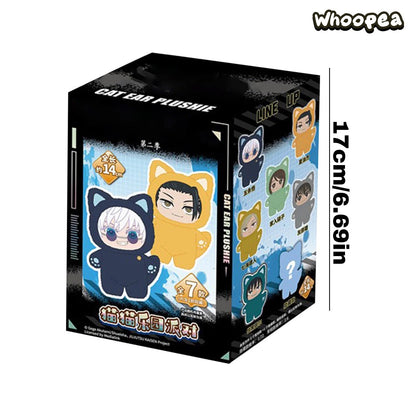 Jujutsu Kaisen Cat Ear Plushie Series Plush Dolls, Blind Box