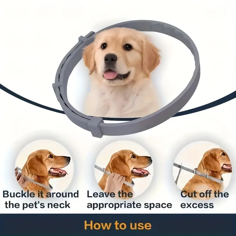 Dog Flea & Tick Collar – Vet-Recommended, 12-Month Protection