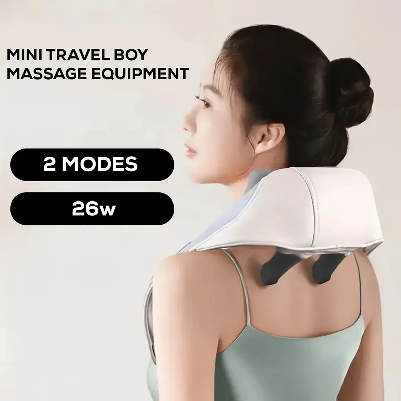 6D Neck & Shoulder Massager with Heat – Deep Tissue Pain Relief