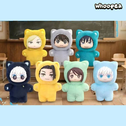 Jujutsu Kaisen Cat Ear Plushie Series Plush Dolls, Blind Box